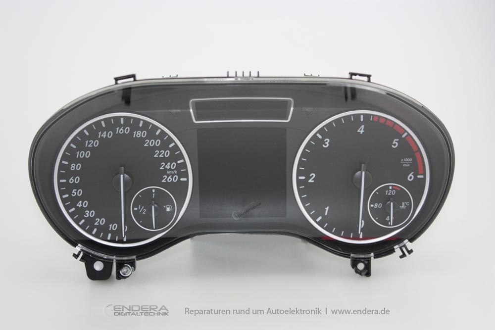 Displayfehler Reparatur Mercedes C117